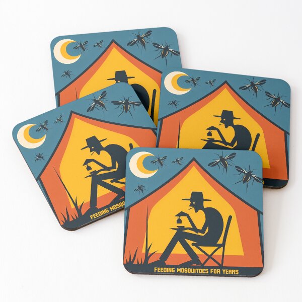 Item preview, Camping: Feeding Mosquitoes for Years! designed and sold by OzzFrequency.