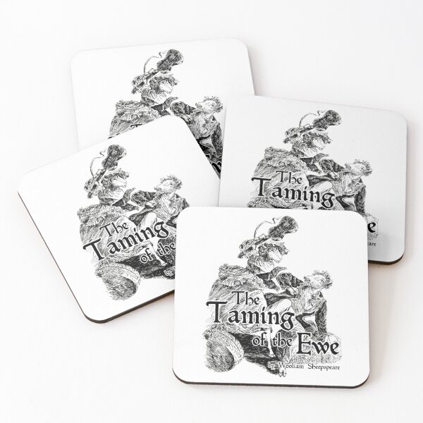 Item preview, The Baaard's classic comedy, The Taming of the Ewe! designed and sold by Varlo.