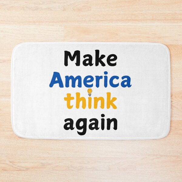 Item preview, Make America think again designed and sold by Shey-B.