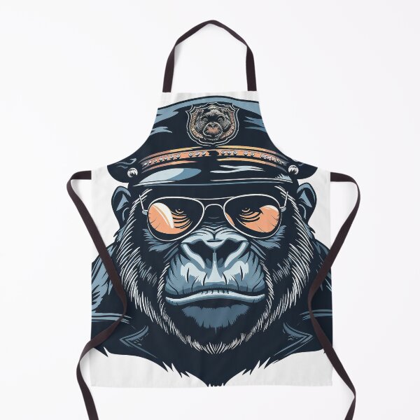 Item preview, Police Gorilla designed and sold by javierparra.