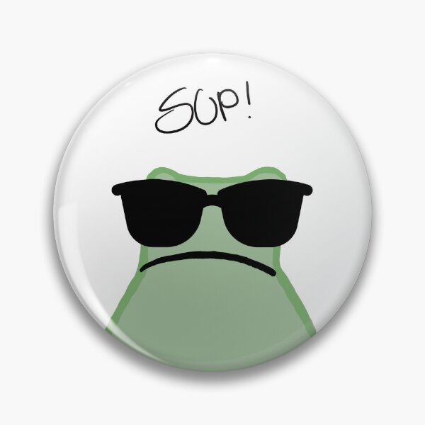 Item preview, Cool Frog In Sunglasses Frogo Sup Funny Gifts designed and sold by PientkaArt.