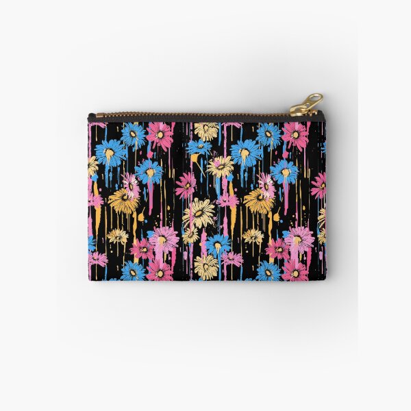 Item preview, Blue Pink Black flowers Texture designed and sold by wonderpix.