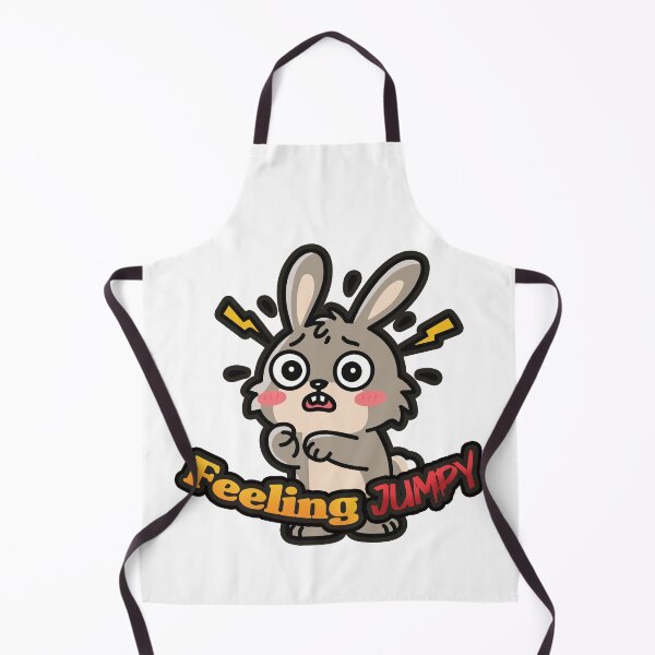 Item preview, Feeling Jumpy Bunny - Bad Nerves designed and sold by SleekVisuals.