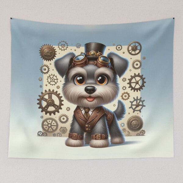 Item preview, Steampunk Cesky Terrier designed and sold by Sillytoe.