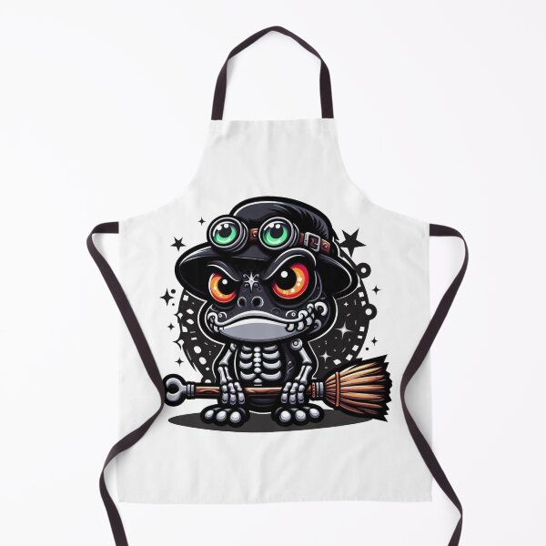 Item preview, Mechano-Frog: Guardian of the Night halloween mode on designed and sold by LittleBabyStyle.