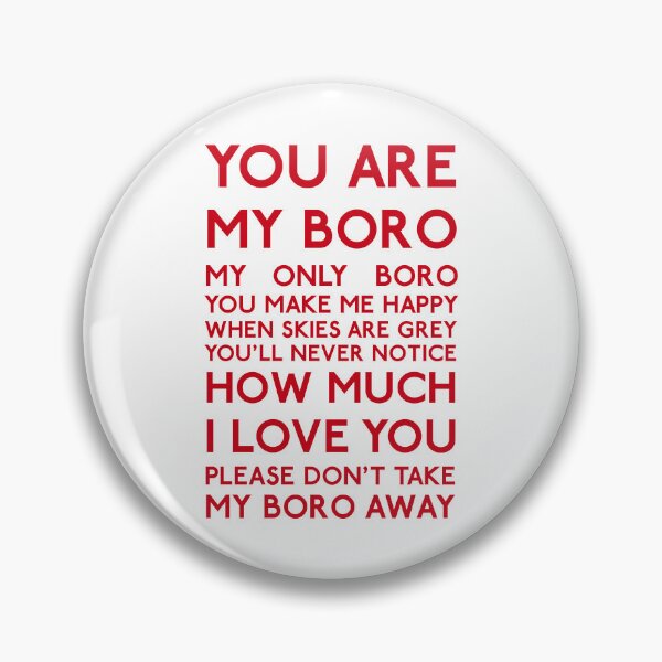 Item preview, Middlesbrough FC - You Are My Boro designed and sold by Logo-A-GoGo.