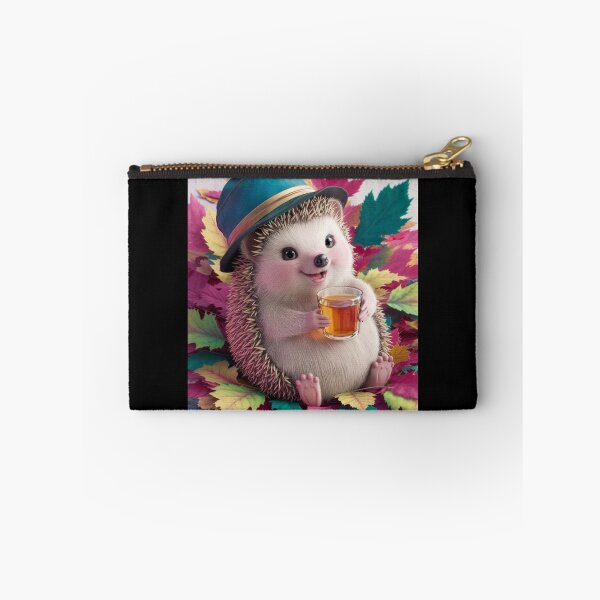 Item preview, Autumn,  cute, cheerful, little hedgehog designed and sold by DZIERANA.