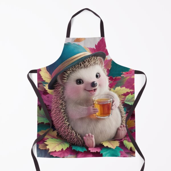Item preview, Autumn, cute, cheerful, little hedgehog designed and sold by DZIERANA.