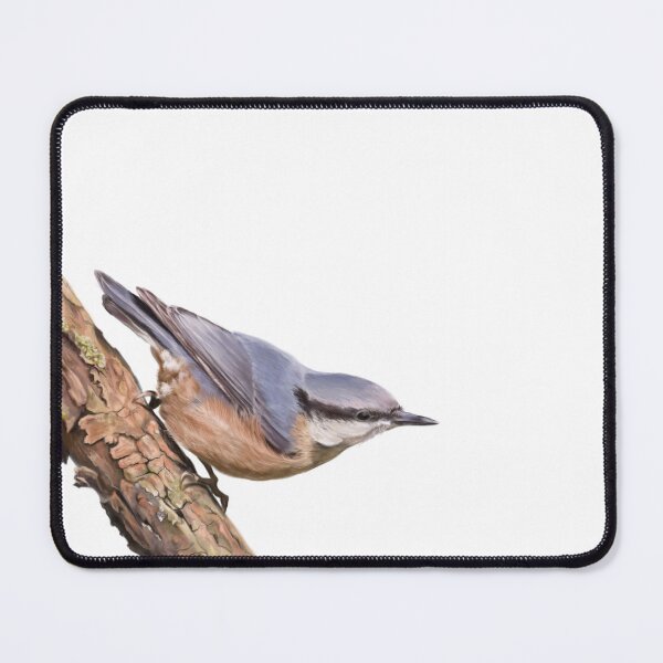 Item preview, Eurasian nuthatch bird designed and sold by illustra-terra.
