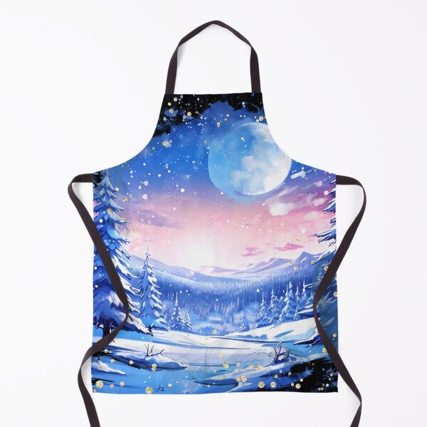 Item preview, Winter Mountain Landscape with Christmas Trees designed and sold by PMBlack1990.