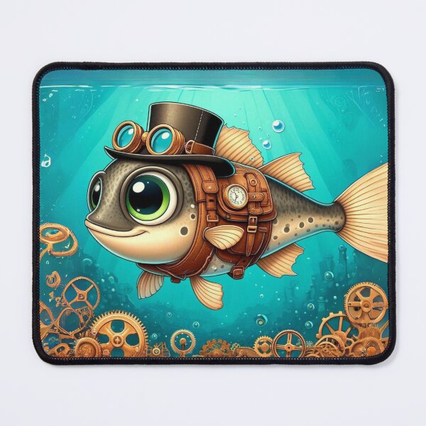 Item preview, Steampunk Chain Pickerel designed and sold by Sillytoe.