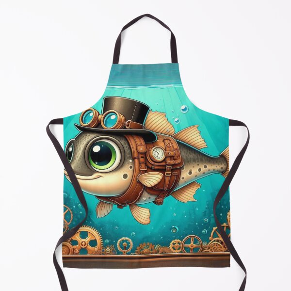 Item preview, Steampunk Chain Pickerel designed and sold by Sillytoe.