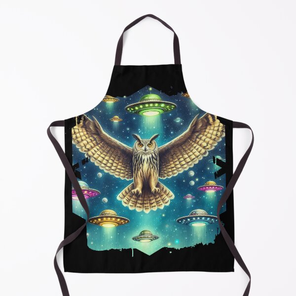 Item preview, Mystical Owl UFO Encounter designed and sold by Nostalgia Busters.