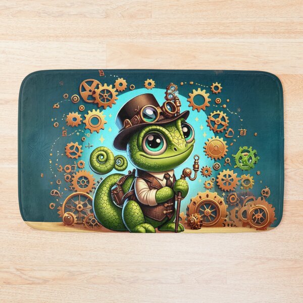 Item preview, Steampunk Chameleon designed and sold by Sillytoe.