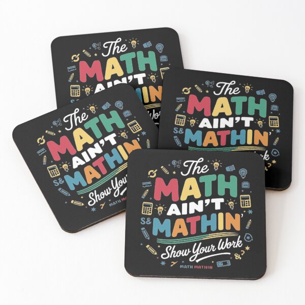 Item preview, The Math Ain’t Mathin’ Funny Math Design designed and sold by love3617.