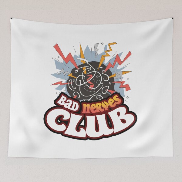 Item preview, Bad Nerves Club - Abstract Anxiety Art designed and sold by SleekVisuals.