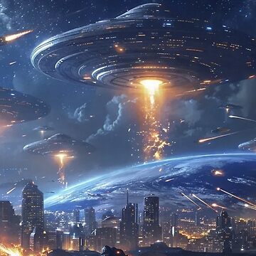 Artwork thumbnail, Rise of the Alien Dawn - Alien Contact by eXtraHumans