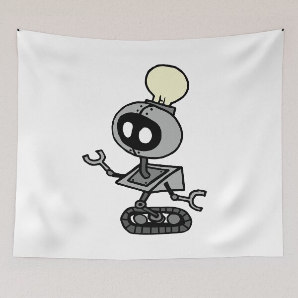 Item preview, Bulb Bot designed and sold by littletinyspark.