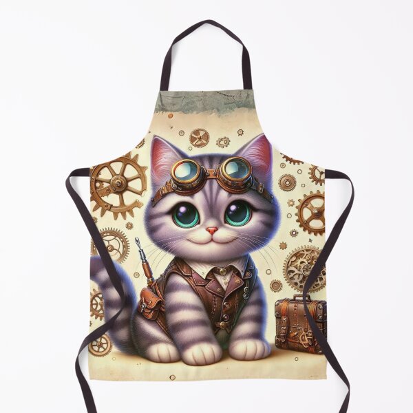 Item preview, Steampunk Chartreux designed and sold by Sillytoe.