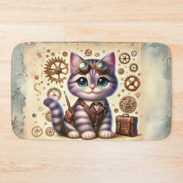 Item preview, Steampunk Chartreux designed and sold by Sillytoe.