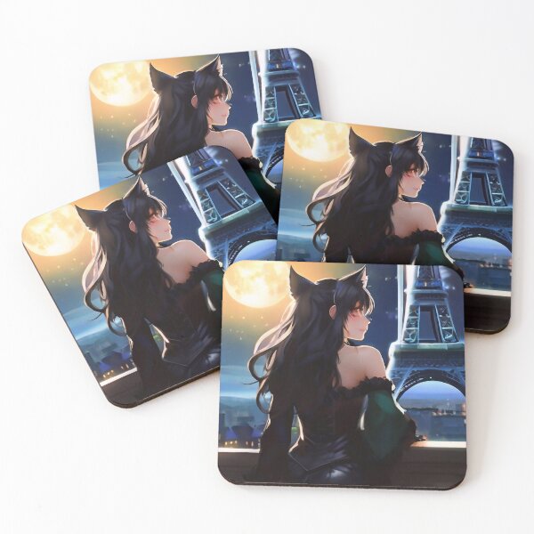 Item preview, cat girl in Paris designed and sold by LauraGCastro.