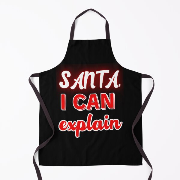 Item preview, Santa, I can explain, capital letters designed and sold by Meandmyshop.