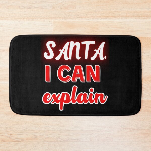 Item preview, Santa, I can explain, capital letters designed and sold by Meandmyshop.