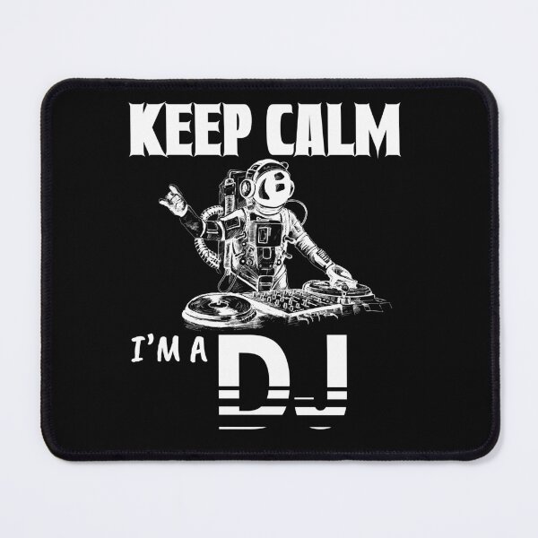 Item preview, Keep Calm I'm A DJ Funny Deejay Disc Jockey Slogan Quote Art designed and sold by NNStoreFreiburg.