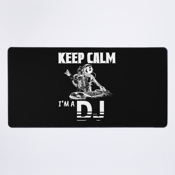 Item preview, Keep Calm I'm A DJ Funny Deejay Disc Jockey Slogan Quote Art designed and sold by NNStoreFreiburg.