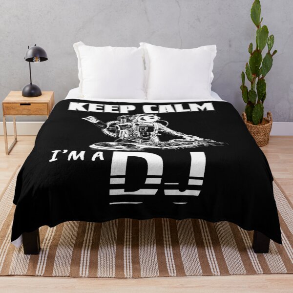 Item preview, Keep Calm I'm A DJ Funny Deejay Disc Jockey Slogan Quote Art designed and sold by NNStoreFreiburg.