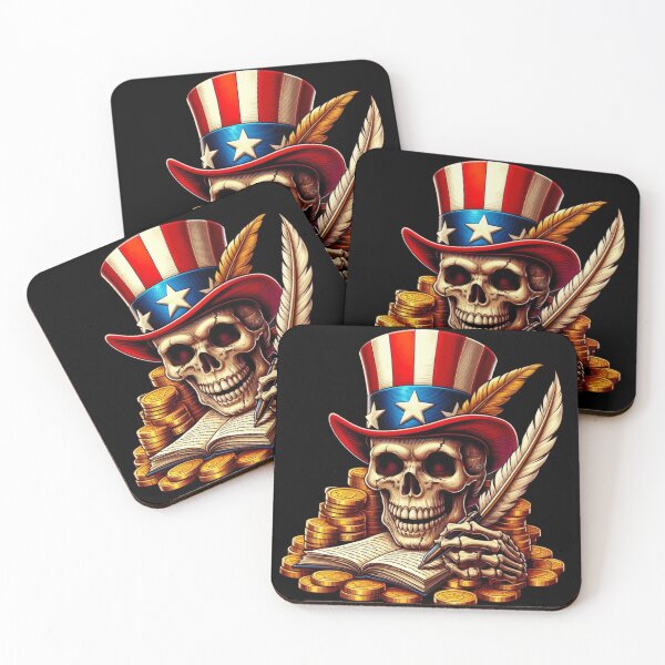 Item preview, American skull designed and sold by MysteryAlien.