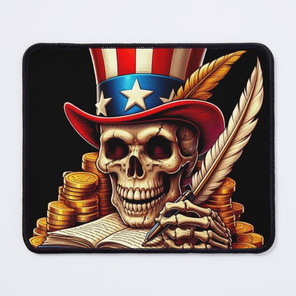 Item preview, American skull designed and sold by MysteryAlien.