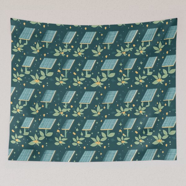 Item preview, Artistic Solar Panel Pattern designed and sold by Tech Tones.
