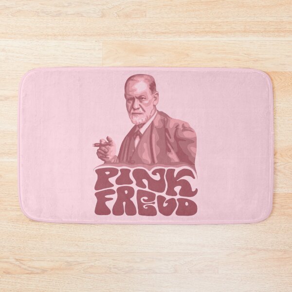 Aperçu de l'œuvre Portrait rose de Freud créée et vendue par Unhinged Heather.