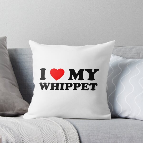 Item preview, I Love My Whippet Heart Dog Gift designed and sold by Guarddogdrive.