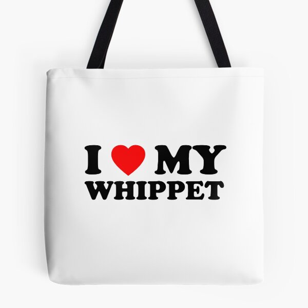 Item preview, I Love My Whippet Heart Dog Gift designed and sold by Guarddogdrive.