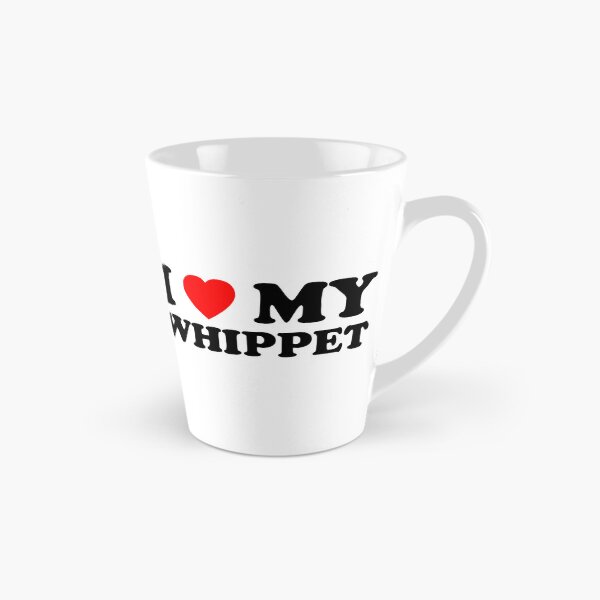Item preview, I Love My Whippet Heart Dog Gift designed and sold by Guarddogdrive.