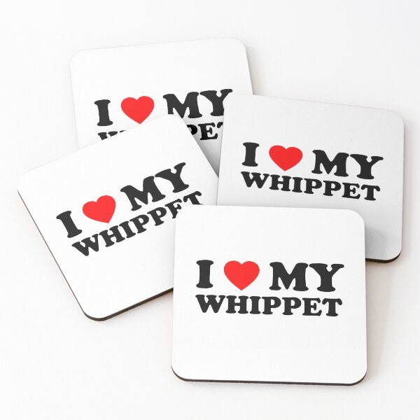 Item preview, I Love My Whippet Heart Dog Gift designed and sold by Guarddogdrive.