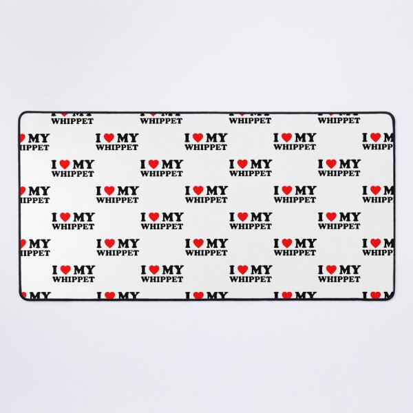 Item preview, I Love My Whippet Heart Dog Gift designed and sold by Guarddogdrive.