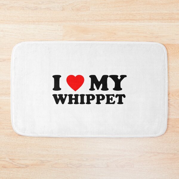 Item preview, I Love My Whippet Heart Dog Gift designed and sold by Guarddogdrive.