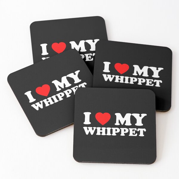 Item preview, I Love My Whippet Heart Dog Gift designed and sold by Guarddogdrive.