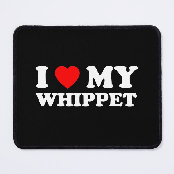 Item preview, I Love My Whippet Heart Dog Gift designed and sold by Guarddogdrive.