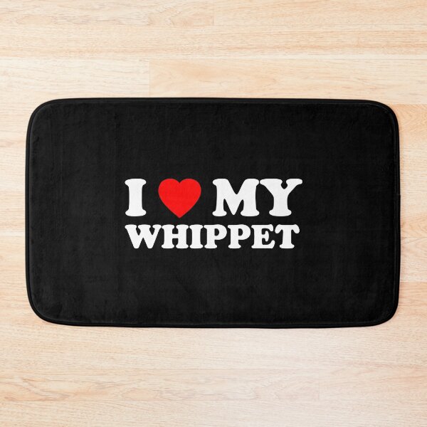 Item preview, I Love My Whippet Heart Dog Gift designed and sold by Guarddogdrive.