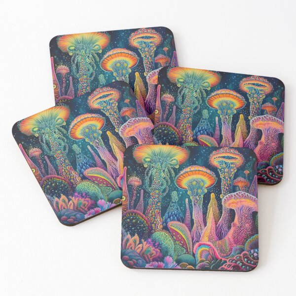 Artikelvorschau, Psychedelic mushrooms entworfen und verkauft von HarmonicDaze.