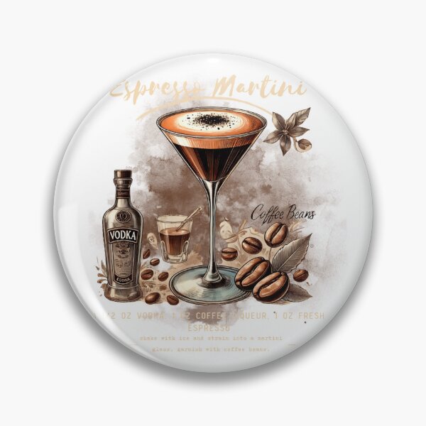 Item preview, Espresso Martini: Where Elegance and Energy Meet designed and sold by Genius Wear.