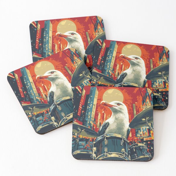 Item preview, Seagull Drummer - Music Master designed and sold by WaveVisions.