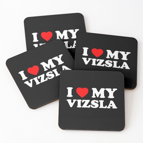 Item preview, I Love My Vizsla Heart Dog Gift designed and sold by Guarddogdrive.