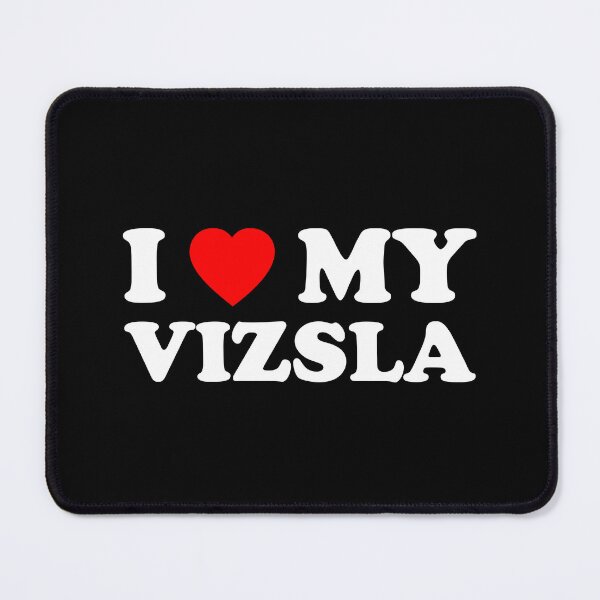 Item preview, I Love My Vizsla Heart Dog Gift designed and sold by Guarddogdrive.