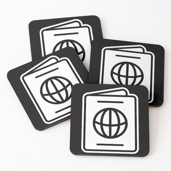 Item preview, Passport Icon Sticker – German Citizenship Test Prep designed and sold by sylvesteraswin.