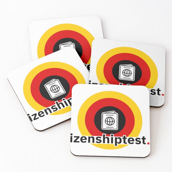 Item preview, German Citizenship Test Emblem Sticker designed and sold by sylvesteraswin.